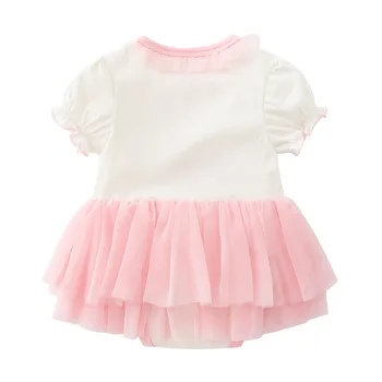 Nyfødte baby pige tøj søde sommer baby pige tøj Flamingoer bodysuit 0-3-6-9 måneder kids tøj roupa infantil
