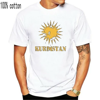T-shirt sommer cool glatte T-shirt i bomuld kortærmet T-shirt i Irak, Kurdistan, Arbil Kurden shirt afslappet t-shirt