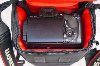 DSLR-Kamera Taske Fo Canon 200D 1300D 750D 1500D 100D 700D 760D 650D 550D 70D 60D 7D2 5D2 6D2 7D 6D 800D Kamera Taske Skulder Sag