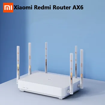 Xiaomi Redmi Router AX6 WIFI6 Tre Gigabit Wireless Sats OFDMA Effektiv Transmission Signal Forstærker, 6 Core Virksomhed Chip