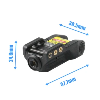 Taktisk Glock Grøn Lazer Pointer Luft Pistol Pistol Smart Sensor Switch Genopladelige Beretta 92Fs lasersigte
