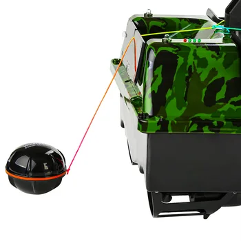 500M LED RC Karper Agn Båd Fishfinder Speedbåd Karper Fisk Krog Indlæg Båd Med GPS-Position + Camo Håndtaske &2 Batterier
