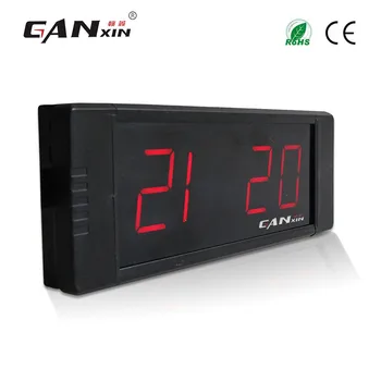 [GANXIN] elektronisk digital led væg ur dæmper vækkeur office tabel ur