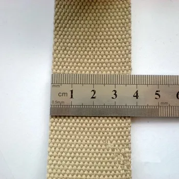5Meter 3,8 cm Bredde Kanvas Bælte Strop Strop Bundet Stof Tape for dragtposer Pet Reb Syning DIY Rem, Bånd Indretning