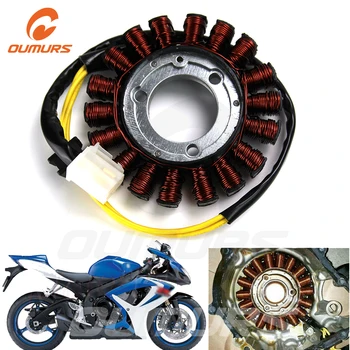 OUMURS Motorcykel Magneto Stator Spole i Aluminium For Suzuki GSXR 600 GSX-R 750 2006-2016 Generator K6 K8 Motorcykel Tilbehør