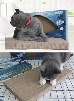 Katte Bunden yrelsen Slibning Af Negle Interaktive Beskytte Møbler Cat Toy Store Størrelse Katten Skraber Toy