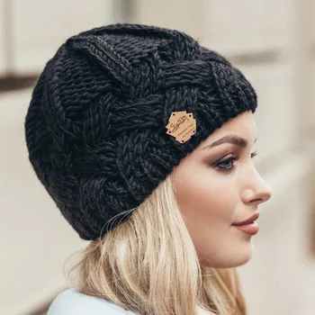 2020 Nye Vinter Hat Retro Caps for Kvinder Strikkede Huer Varm Mode Damer Angora Uld Hat Kvindelige Beanie Hatte