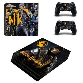 Mortal Kombat 11 PS4 Pro Skin Sticker Til Sony PlayStation 4 Konsol og Controllere PS4 Pro Skin Sticker Decal Vinyl