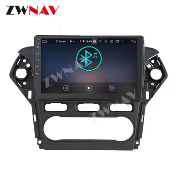 128G Carplay For Ford Mondeo MK4 2007 2008 2009 2010 Android 10 Screen Bil Multimedia-Afspiller, Auto Audio Radio GPS Navi-hovedenheden