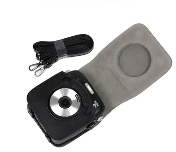 FUJIFILM Instax PLADSEN SQ10 Kamera PU Læder Taske Tilfælde Vintage Shoulder Strap Pose Kamera Bære Dækker Beskyttelse Sag