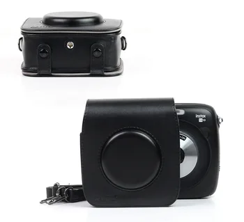 FUJIFILM Instax PLADSEN SQ10 Kamera PU Læder Taske Tilfælde Vintage Shoulder Strap Pose Kamera Bære Dækker Beskyttelse Sag