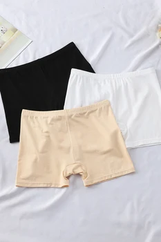 OUMEA Kvinder Bomuld Sikkerhed Shorts med Elastik i Taljen Sommeren Under Nederdel-Lingeri Trusser Åndbar Undertøj til Bukser For Kvinder