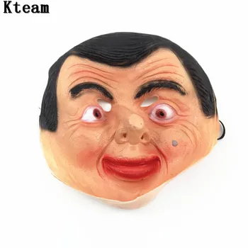 Hot Mr. Bean Berømte Mand, Klovn Maske Joker Halloween Kostume Maskerade Maske Cosplay Sjove mr. Bean Latex Maske For Part forsyninger