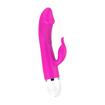 Dobbelt Vibrationer G Spot Stick Realistisk Dildo Vibrator Sex Legetøj for Voksne Kvinde Vagina, Klitoris Stimulator Intime Varer Shop