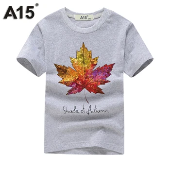 A15 Drenge T-Shirts til Børn kortærmet Sommeren 2018 Casual 3D-T-shirt med Flot Print Store Piger T Shirt Med Hund Størrelsen 8 10 12 14 År