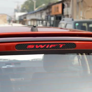 50stk For Suzuki Swift Ekstra Bremse Lys Mærkat Styling Carbon Fiber Brake Lys Mærkat Bil Tilbehør