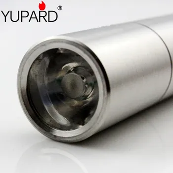 Yupard Q5 LED Torch Light LED Rustfrit Shell Lommelygte Camping lantern Vandring lys AAA genopladelige 18650 lys