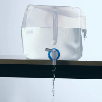 20L Udendørs Vand Opbevaring Taske Foldbar Kedel Bærbare Sports Bottle Sammenklappelig Vand Tank til Akut Survival Kit