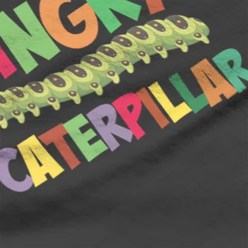 Sjove Hungry Caterpillar Insekter Elsker T-Shirt, Bomuld, Fashion Sort Vintage Toppe, T-shirts t-Shirts 30581