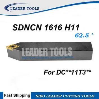 SDNCN 1616 H11 CNC-drejning af indehaveren,16*16*100 mm Udvendig drejning værktøjer, Drejebænk skærende værktøj,værktøjsholder For DCGT11T3 Sæt
