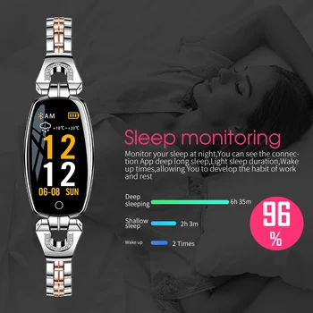 H8 smart Armbånd til Kvinder puls Band måling af Blodtryk armbånd Fitness Tracker elektroniske sundhed IP67 Vandtæt