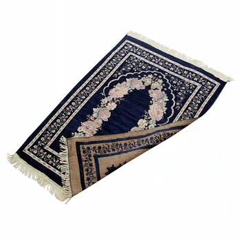 Nye Islamiske Muslimske Salat Musallah Bøn Måtte Rejse Bøn Tæppe Home Decor, Non-Slip Kvast sengeforligger til Væg-Tæppe 70*110cm