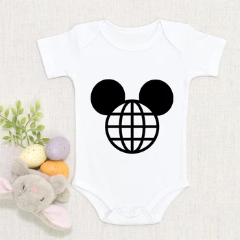 Nyfødte Spædbarn Baby Dreng Piger Bodysuit WALT DISNEY Brev Slot Udskrivning Romper Buksedragt Tøj Tøj Baby Brusebad Gave