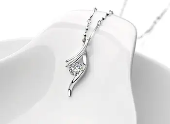 Engroshandel sølv forgyldt mode skinnende krystal damer halskæde smykker kvinder short chain Julegave billige