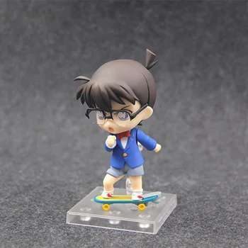 Detective Conan Mini Action Figur 1/10 skala malet figur 803# Conan Edogawa PVC figur Toy Brinquedos Animationsfilm 10CM