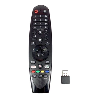 Nye Fjernbetjening AM-HR18BA for LG AI ThinQ Smart TVs Fjernbetjening UK6200 UK6300 med USB-Modtager Erstatte EN-MR18BA