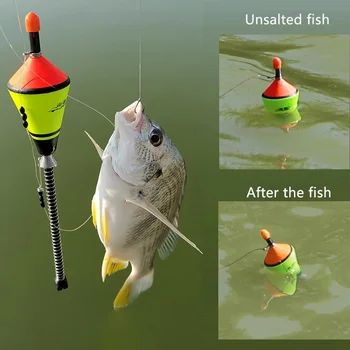 Bærbare Automatiske Fiskeri Flyde Med lysende stick Fiskeri Tilbehør Hurtigt Fiskeri Artefakt Fiskeri Float Enhed