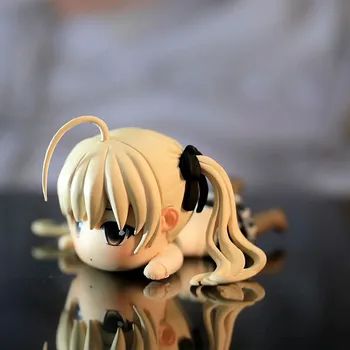 Anime Yosuga ingen Sora Kasugano Sora Ligge Tilbøjelige Kropsholdning Ver PVC-Action Figur Collectible Model doll toy 3cm