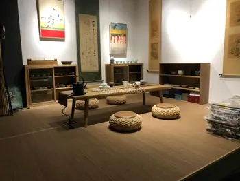 Japansk stil Bambus Tatami-Måtten Orientalsk Design Asien stil Zen-Gulvtæppe Yoga Madras, Tæppe Til at Sove i Soveværelset Fiber Tæppe