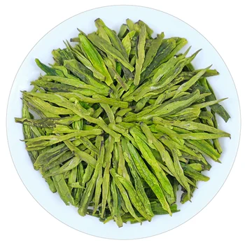 Naturlige Dragon Well Kinesisk Grøn Kinesisk Te i Løs vægt, Lung Ching XI HU Dragonwell Frisk Te med Toasty Bønne Smag 250g