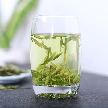 Naturlige Dragon Well Kinesisk Grøn Kinesisk Te i Løs vægt, Lung Ching XI HU Dragonwell Frisk Te med Toasty Bønne Smag 250g