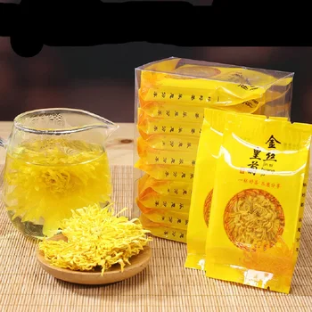 Chrysanthemum Te Gold Silk Royal Super Premium Tongxiang Chrysanthemum Te Blade Brand