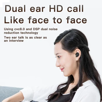 M13 TWS Trådløse Hovedtelefoner til en Bluetooth-5.0 Øretelefon Mini-I-øret-Sport, der Kører Headset Støtte IOS/Android-Telefoner HD-Opkald