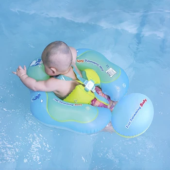Baby Svømning Float Ring Oppustelige Spædbarn Flydende Børn Swimming Pool Tilbehør Cirkel Badning Oppustelig Dobbelt Tømmerflåde Ringe