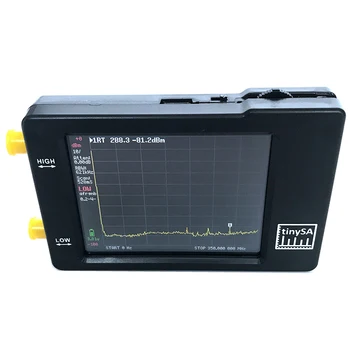 TinySA Håndholdte To Indgange Lille Spectrum Analyzer 2,8 Tommer Røre ved Skærmen, spektrumanalysatorer 100KHz-350MHz Input Frekvens