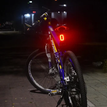 X6 Cykel Cykel Lys Trådløse surround-Laser Lys USB-Genopladelige Smart baglygten MTB Cykling Sikkerhed Advarsel Led Cykel Lys