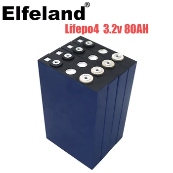 2020 nye prismatisk lithium LiFePO4 batteri 3,2 V 80AH sol batteri motorcykel UPS