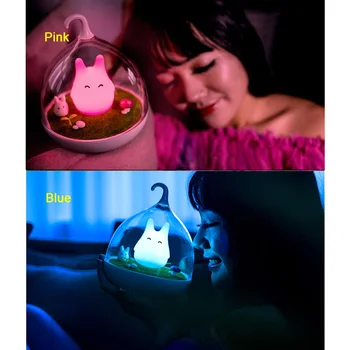 Nat Lamper Hot Salg LED Nat Lys Touch Sensor Genopladelige Bird Cage lampe for Baby-Soveværelse til Gave Gratis Fragt