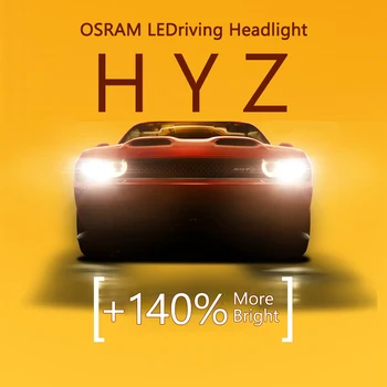 OSRAM LED H7 12V 25W HYZ LED Hoved Lys Bil Høj Lav Bjælker 6000K kold Hvid Auto Originale Pærer +140% Mere Lys 45210CW, 2X