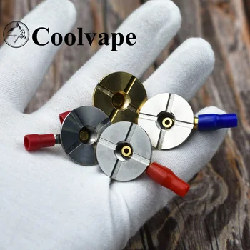 Coolvape DIY-Stik fjederbelastet 510 stik med flydende pin-kode til vape mekaniske Mod e-cigaretter THC Tauren Mech Mod