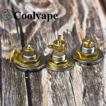 Coolvape DIY-Stik fjederbelastet 510 stik med flydende pin-kode til vape mekaniske Mod e-cigaretter THC Tauren Mech Mod