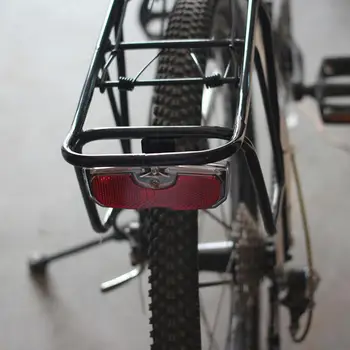 Bike Cykling Cykel Bageste Refleksanordning, Der Baglygte På Cykel Lys Til Bagagebærer Ingen Batteri Aluminium Legering Reflekterende Lys