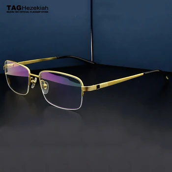 Brand-Pladsen Titanium optiske briller ramme mænd 2020 Nærsynethed computer-briller rammer for mænd Fashion business, skuespil Mænd