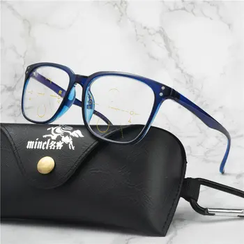 Smart Zoom Asymptotisk Progressive Briller til Læsning mænd Recept Presbyopic Kan se langt og nær læsning briller FML