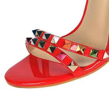 BBZAI Den Nye Kvindelige superstar sko sandaler, sko-kvinde Bryllup sko af høj kvalitet, mine Damer høje hæle 11CM Fantastiske sko 4-9 10