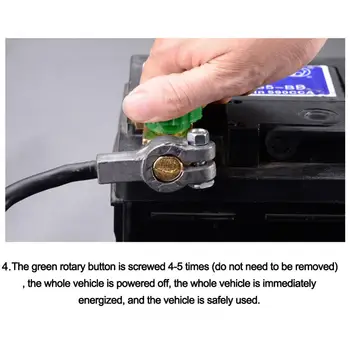 Universal Bil Batteri, Manglende Beskyttelse af Kontakten RV Bilens Batteri Sluk for Strømmen Til Bilen Auto Indvendige Dele
